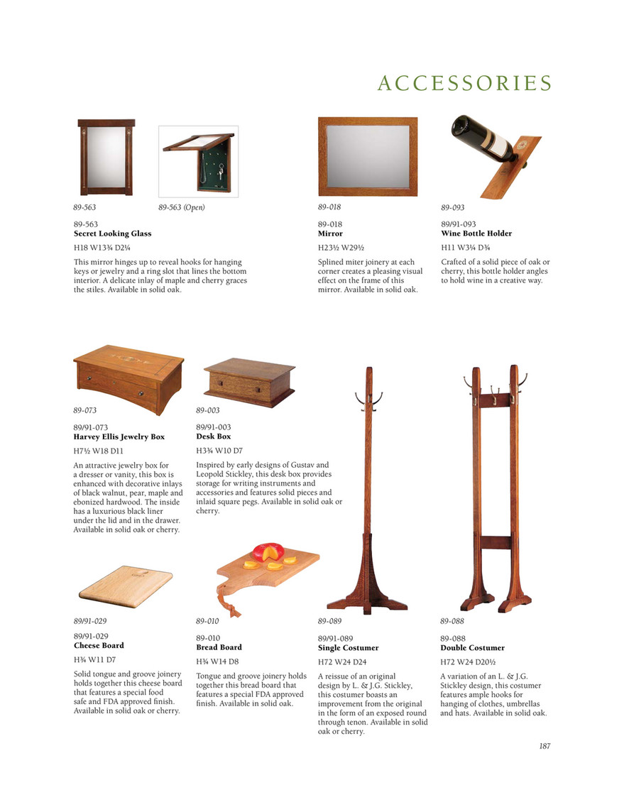 Stickley Mission Catalog At Sheffield Furniture Interiors Page 186 187 Created With Publitas Com