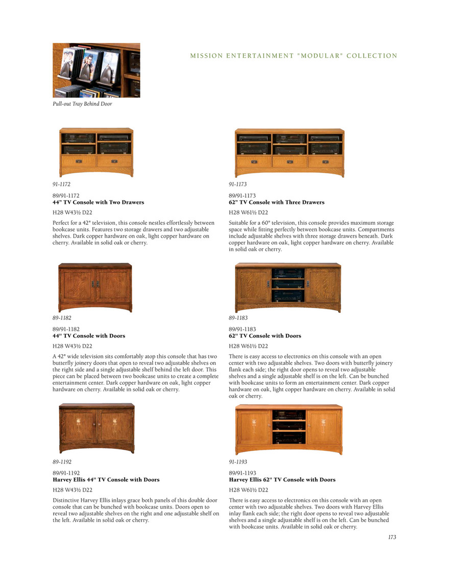 Stickley Mission Catalog At Sheffield Furniture Interiors Page