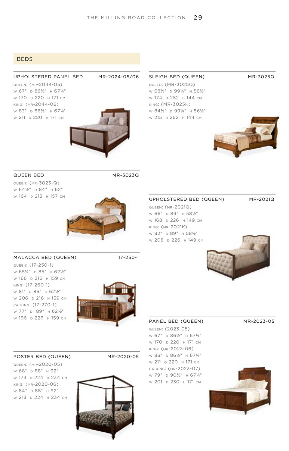 Sheffield Furniture Milling Road Brochure Page 30 31 Created