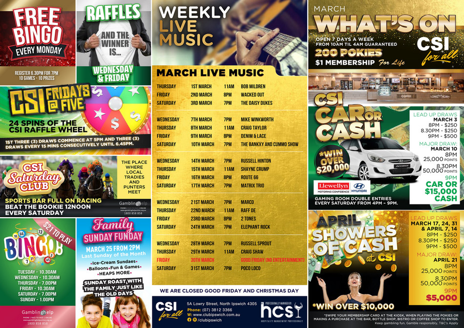 Club Services Ipswich - March Magazine - CSI Ipswich - Page 1 - Created ...