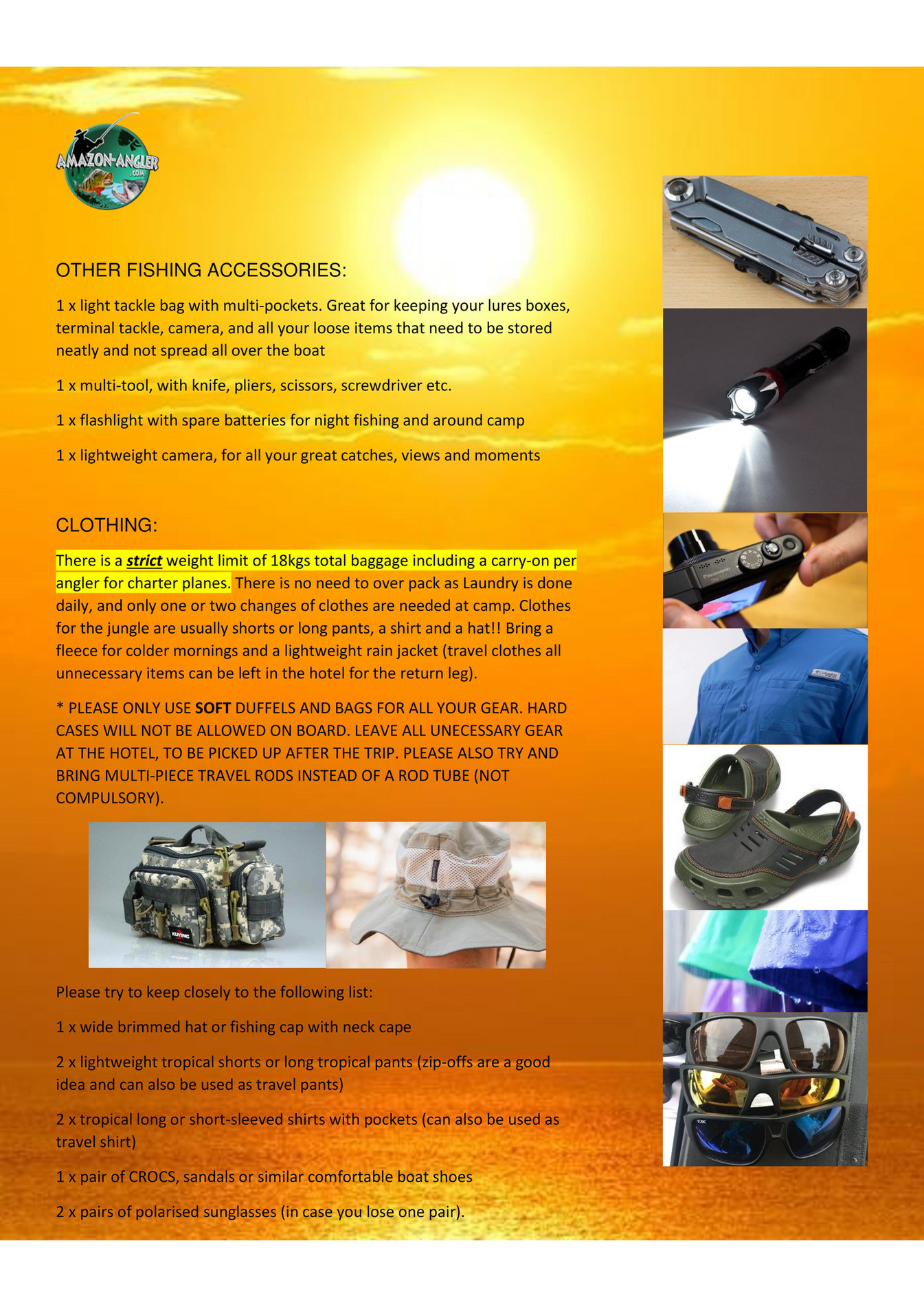 My publications - ARAPAIMA - TACKLE TALK, GEAR AND ACCESSORIES - Page 1 -  Created with Publitas.com