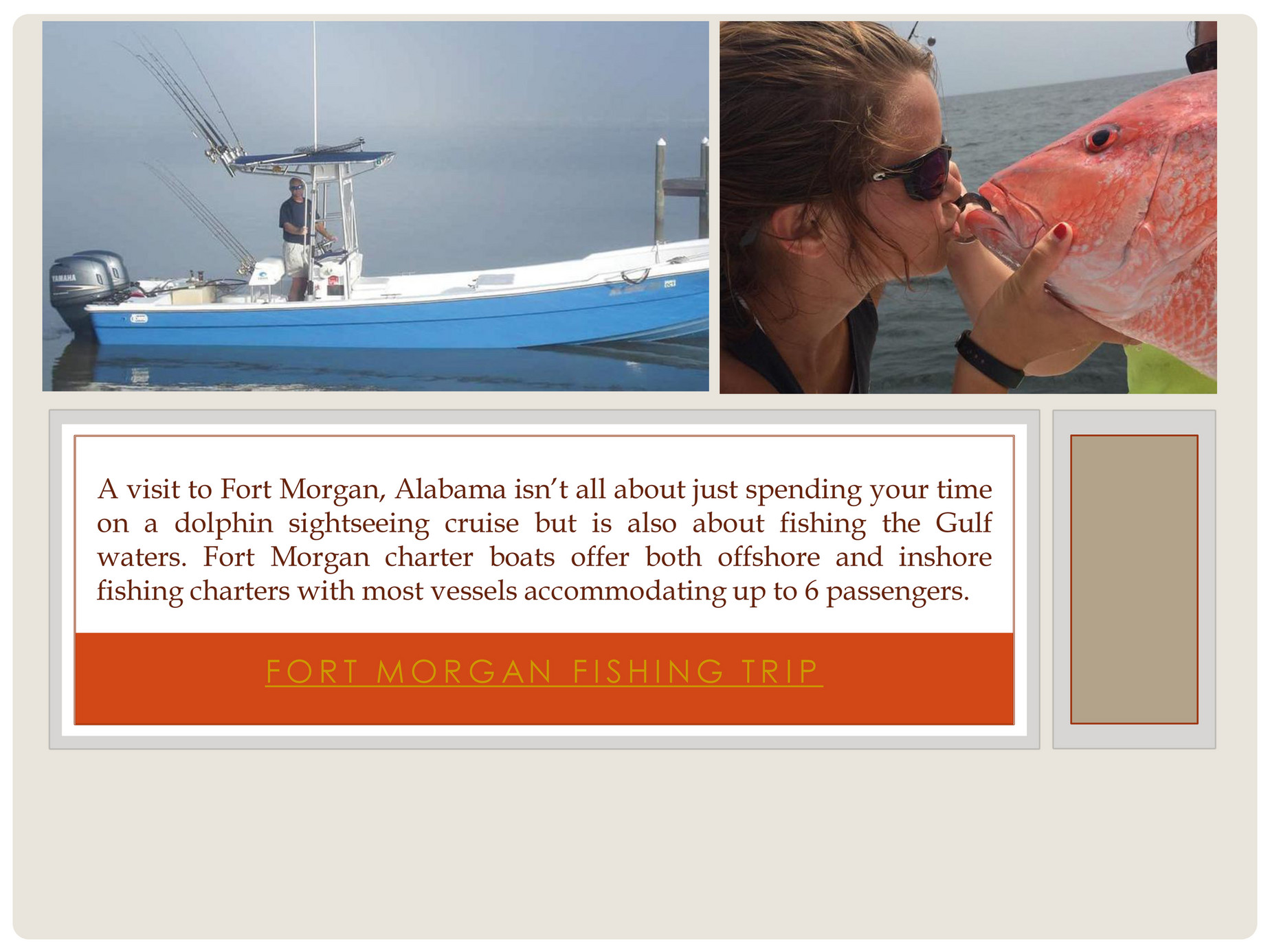 GulfShoresFishingCharters - Fort Morgan Charter Fishing - Page 1