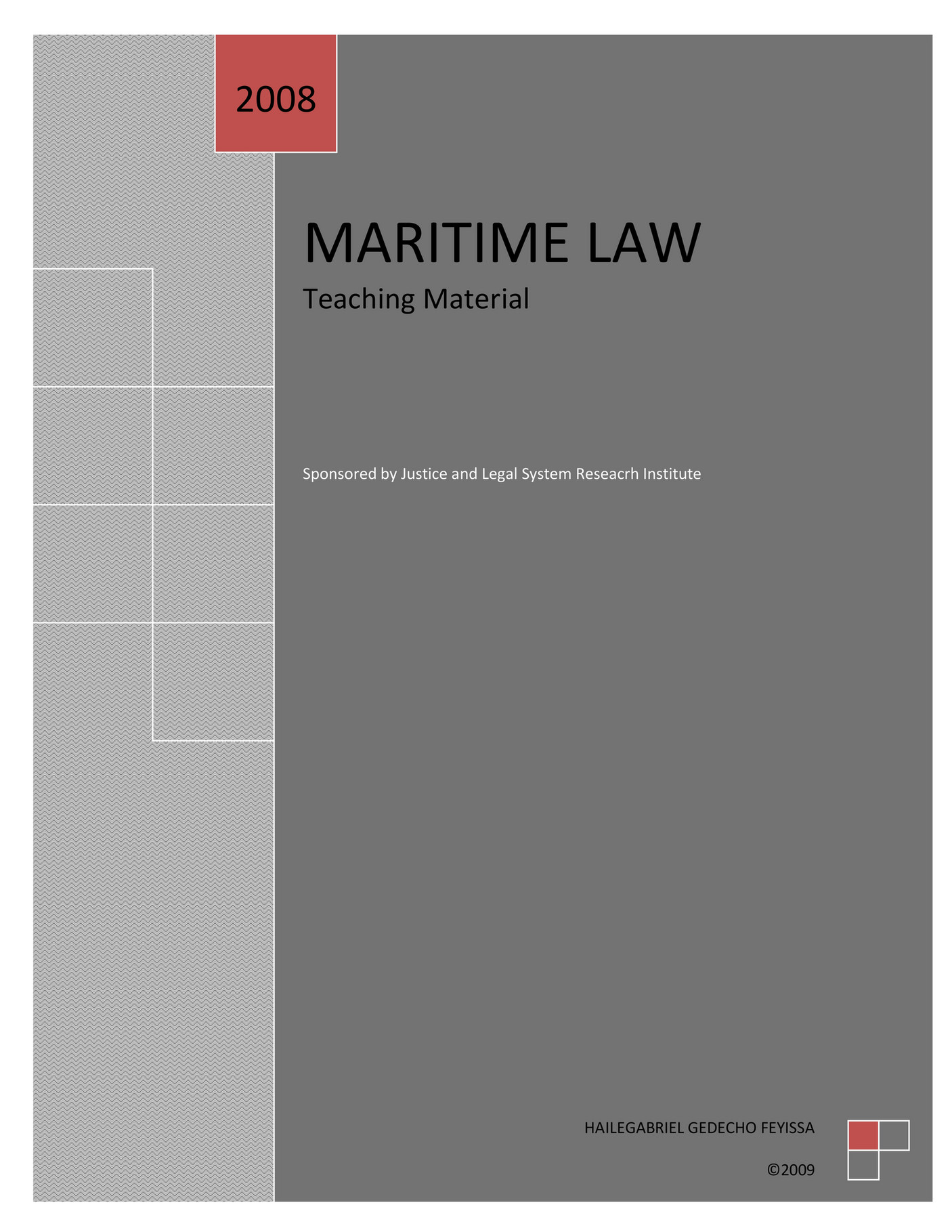 HIMT REO Maritime Law Page 1 Created with