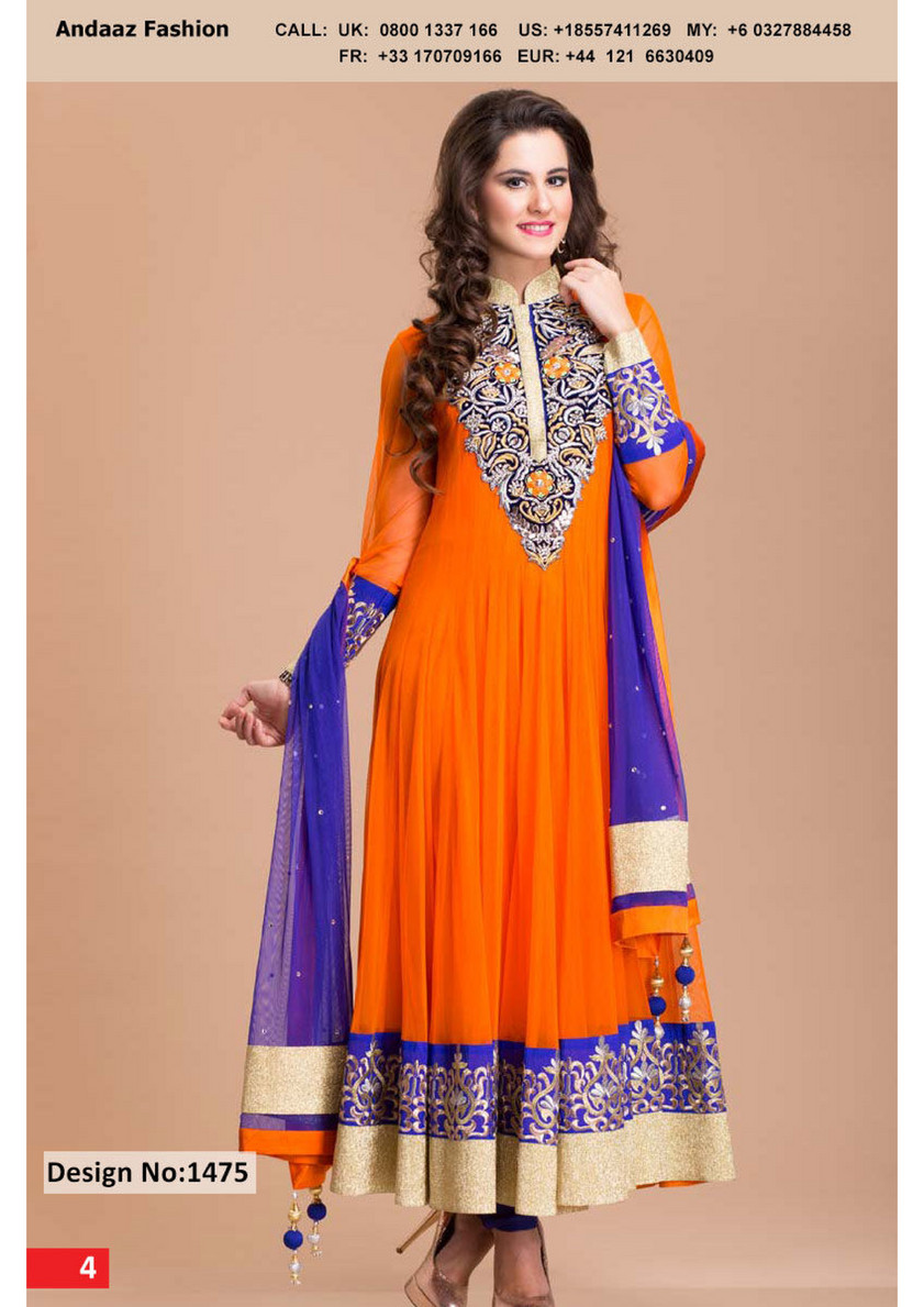latest anarkali churidar