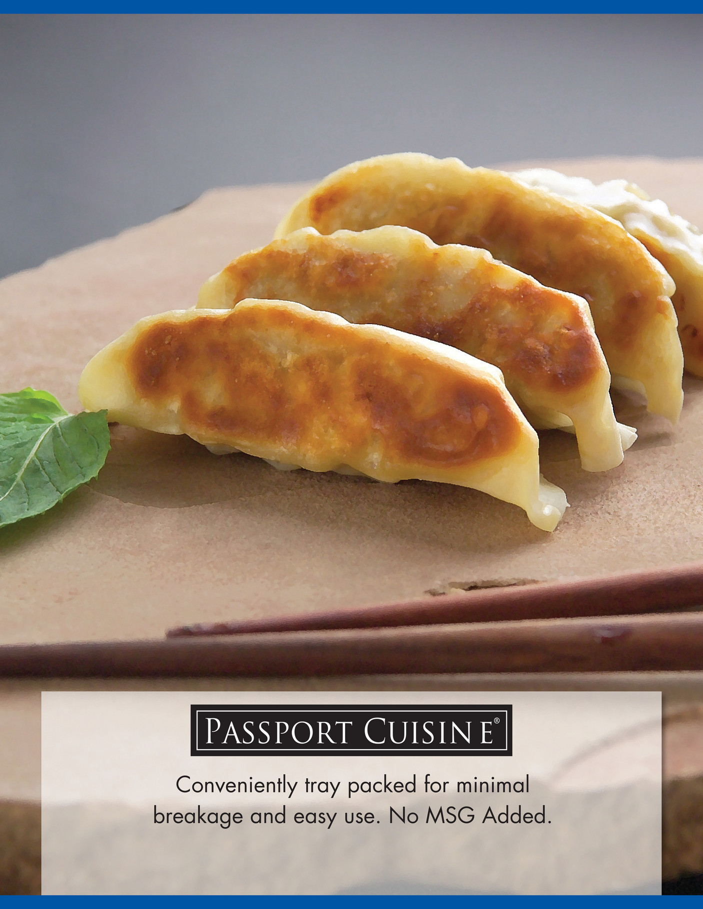 DNI Group, LLC - Passport Cuisine® Gyoza Tray Pack Grouped - Page