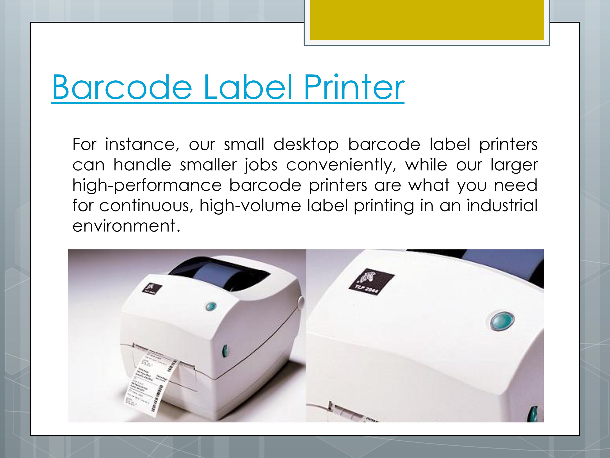 zebra printer continuous printing