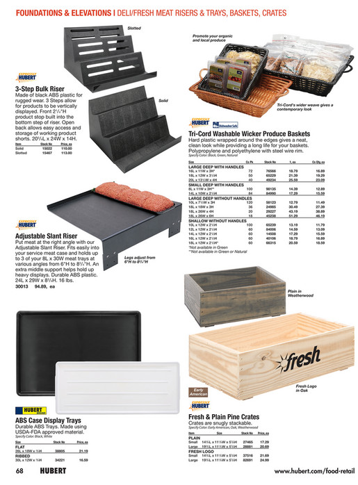 Deli Case Risers Takkt - FRMini_US - Page 70-71 - Created with Publitas.com