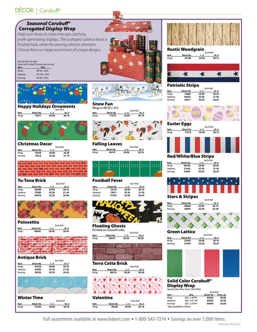 Seasonal Corobuff and Crepe Decor - Page 1 - Created with Publitas.com