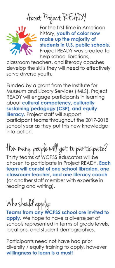 Project Ready Program UNC Chapel Hill - Project READY Participant Brochure - Page 1 - Created ...