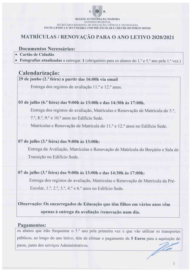 Escola Informacao Matriculas Page 2 Created With Publitas Com