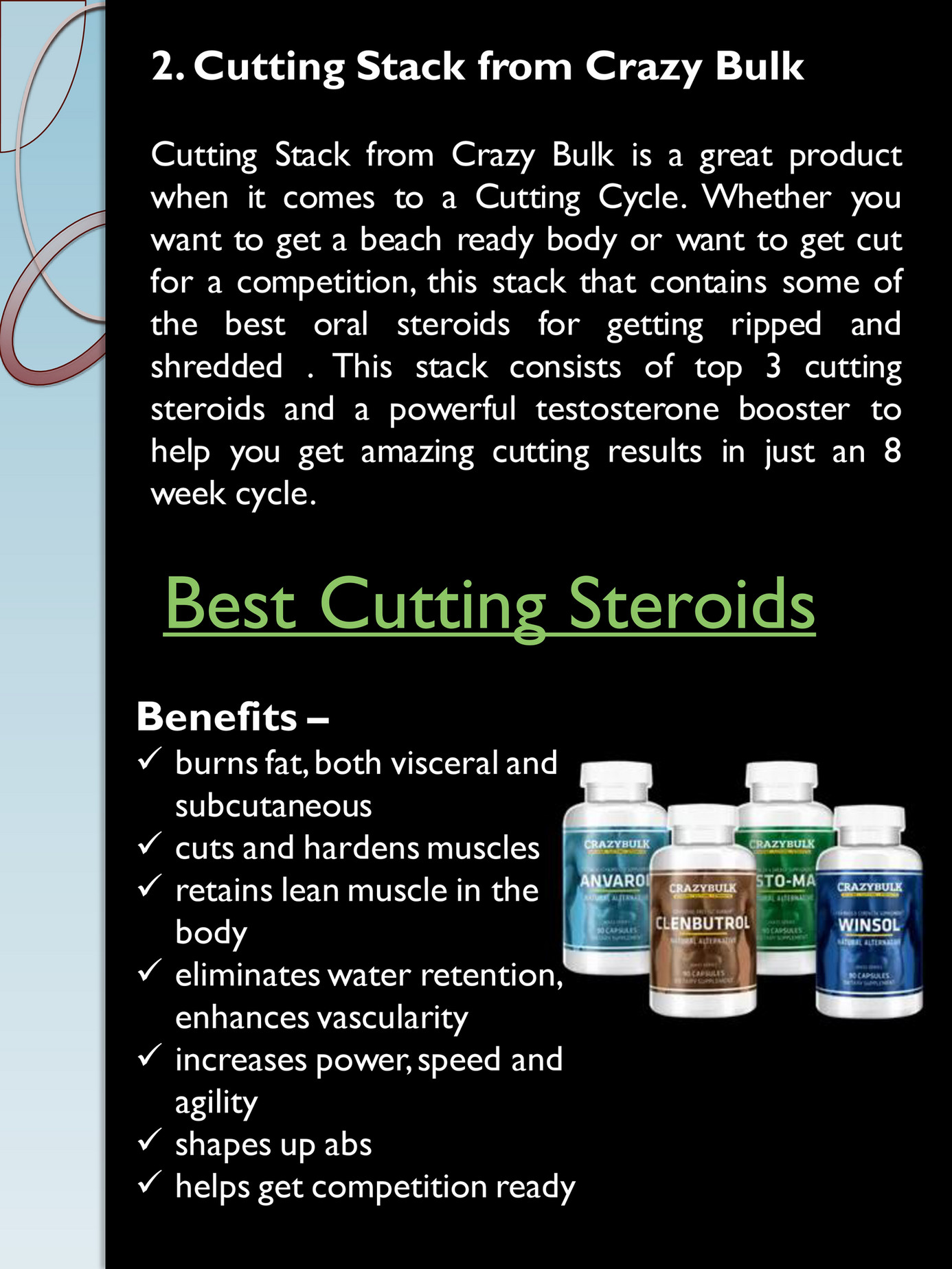 Fast-Track Your which of the following statements about anabolic steroids is false?