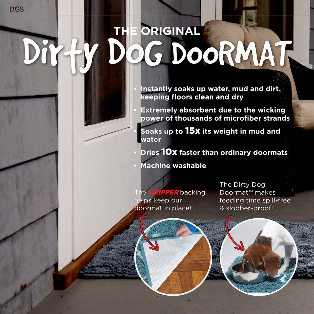 DGS Pet Dirty Dog Doormat