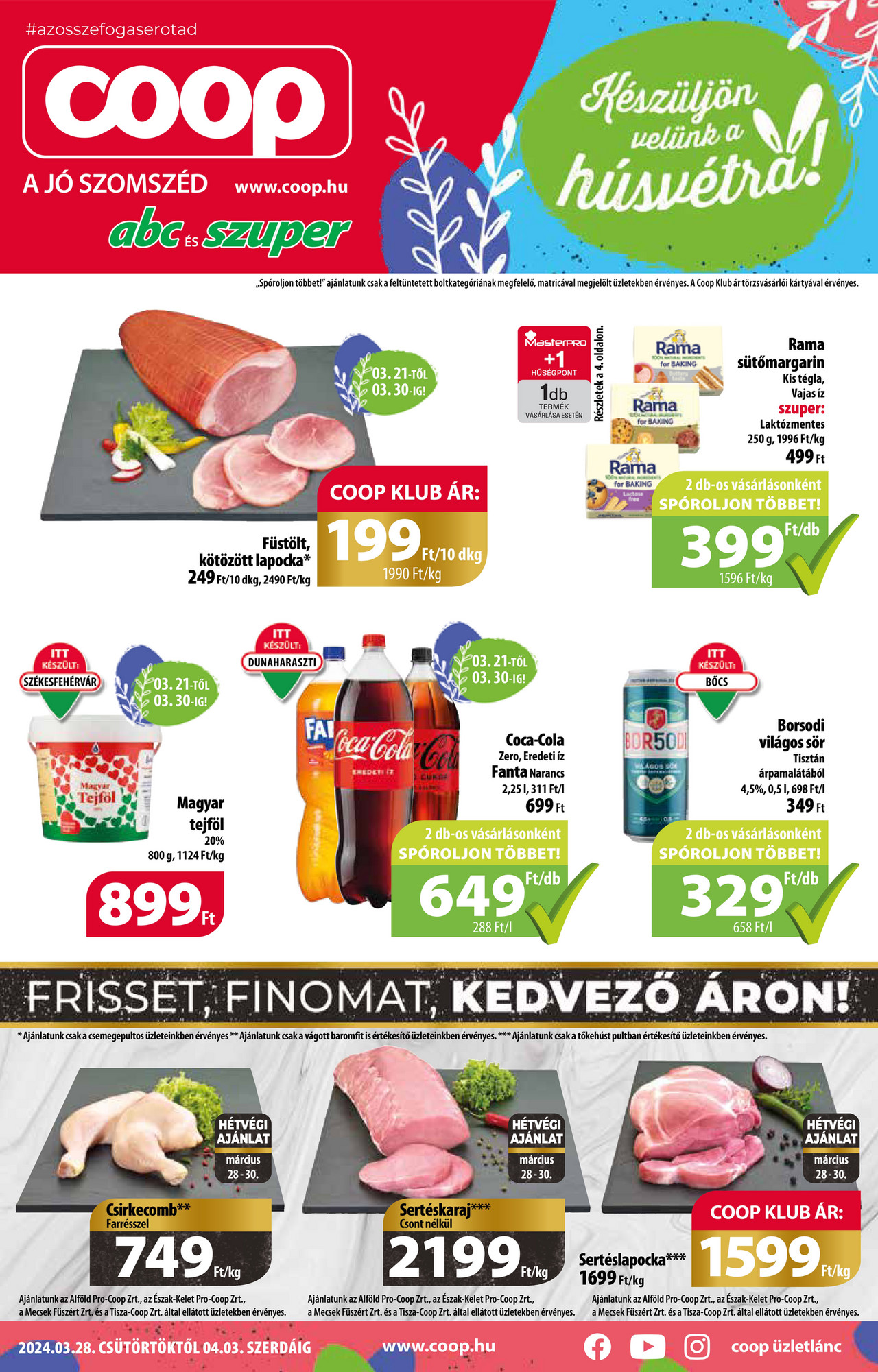 Coop Akciósújságok - Coop országos szórólap 2024. április 1. hét Abc ...