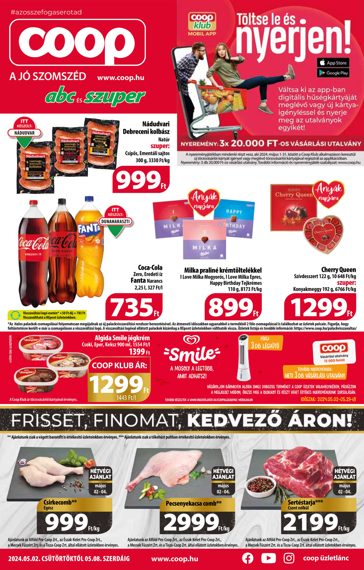 Coop Akciósújságok - Coop országos szórólap 2024. május 1. hét Abc ...