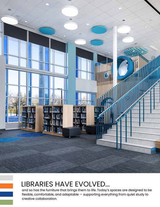 Trade Up Library Trade West - Library Spaces Brochure - Page 1