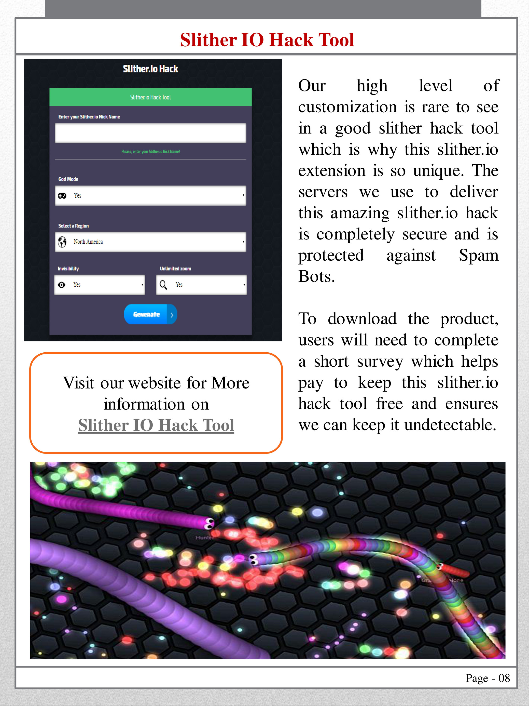 slither io hack tool - slither.io Hack - Page 2 - Created with Publitas.com