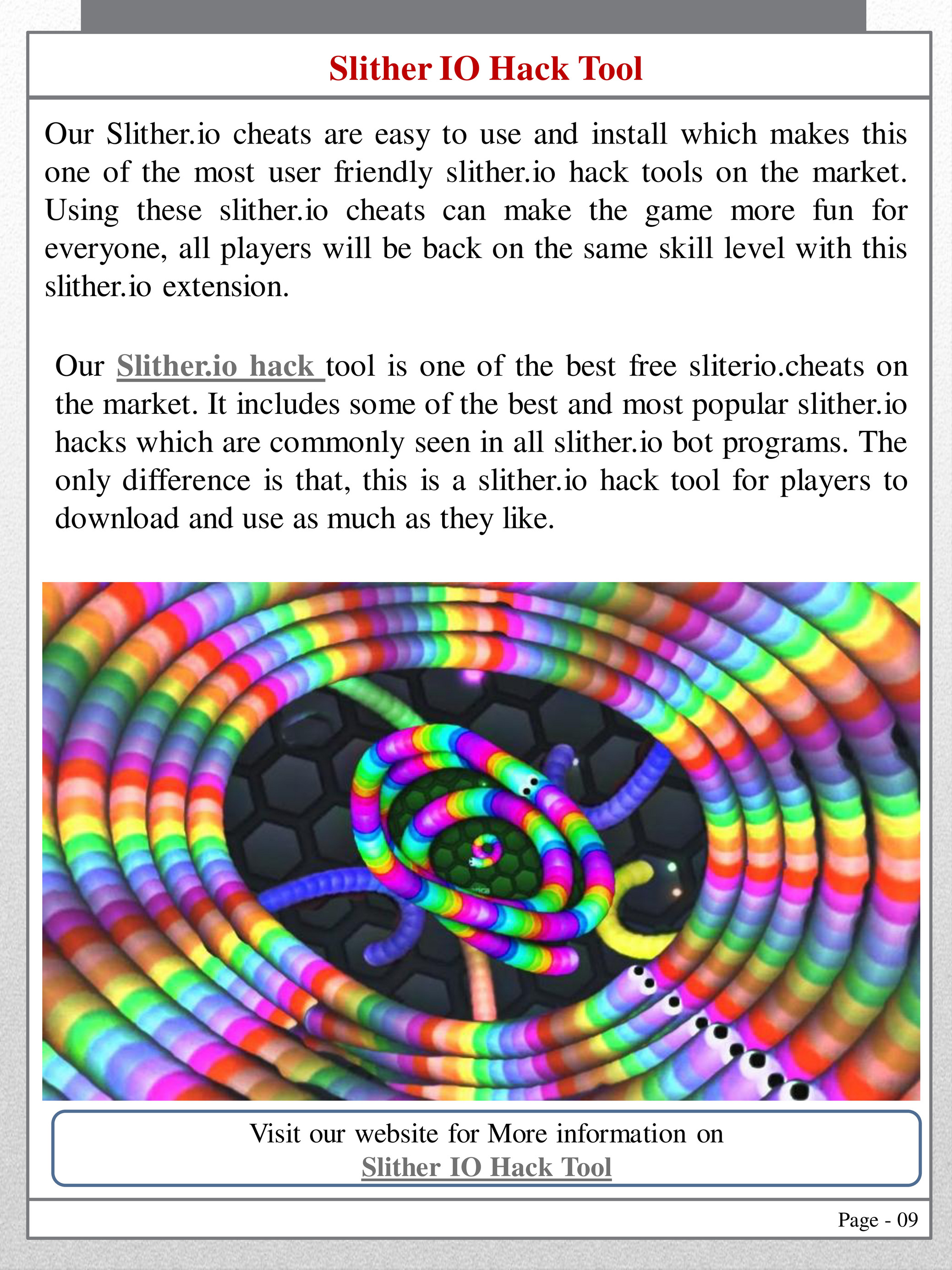 slither io hack tool - slither.io Hack - Page 2 - Created with Publitas.com