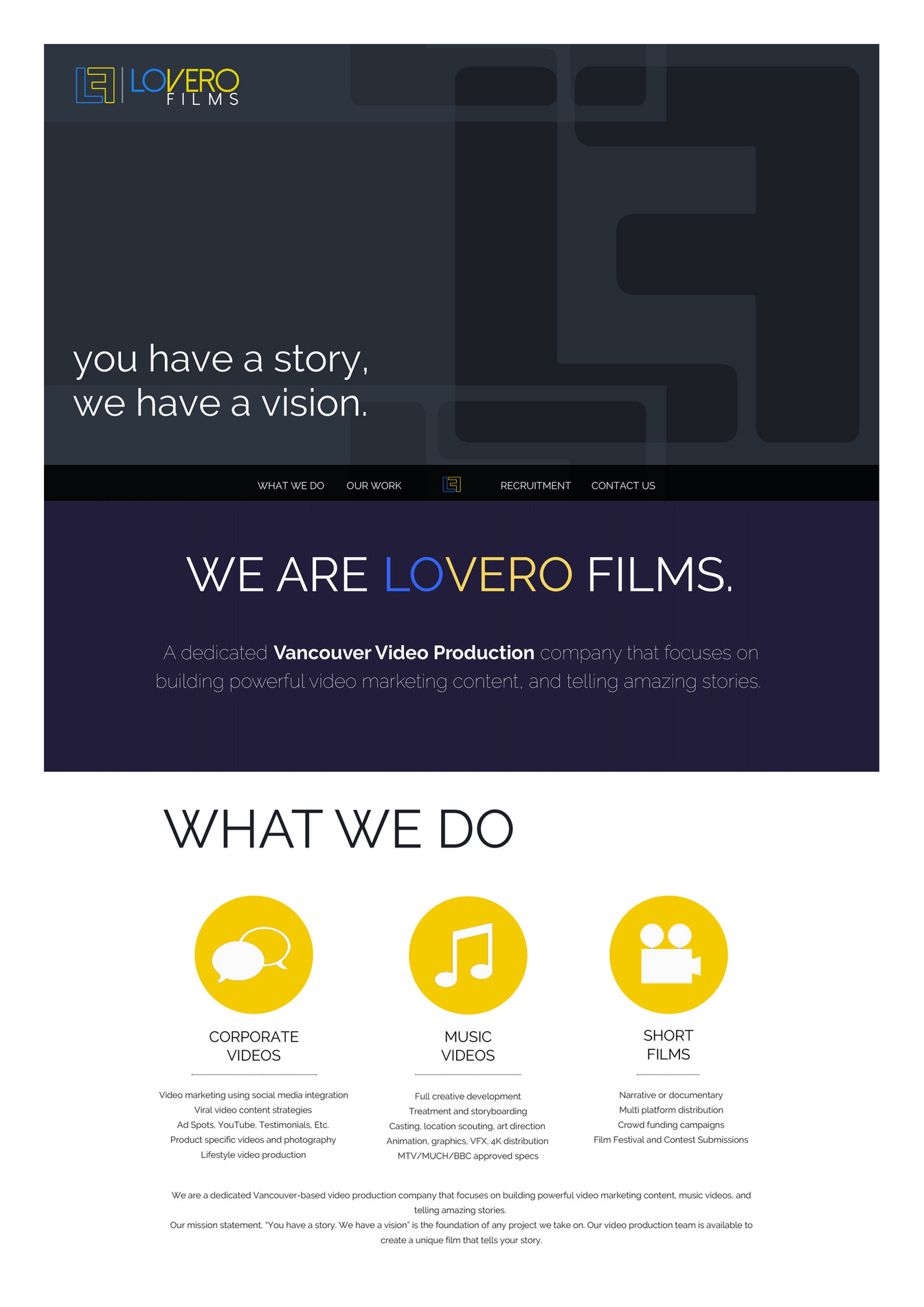 My publications - Lovero Films - Page 1 - Created with Publitas.com