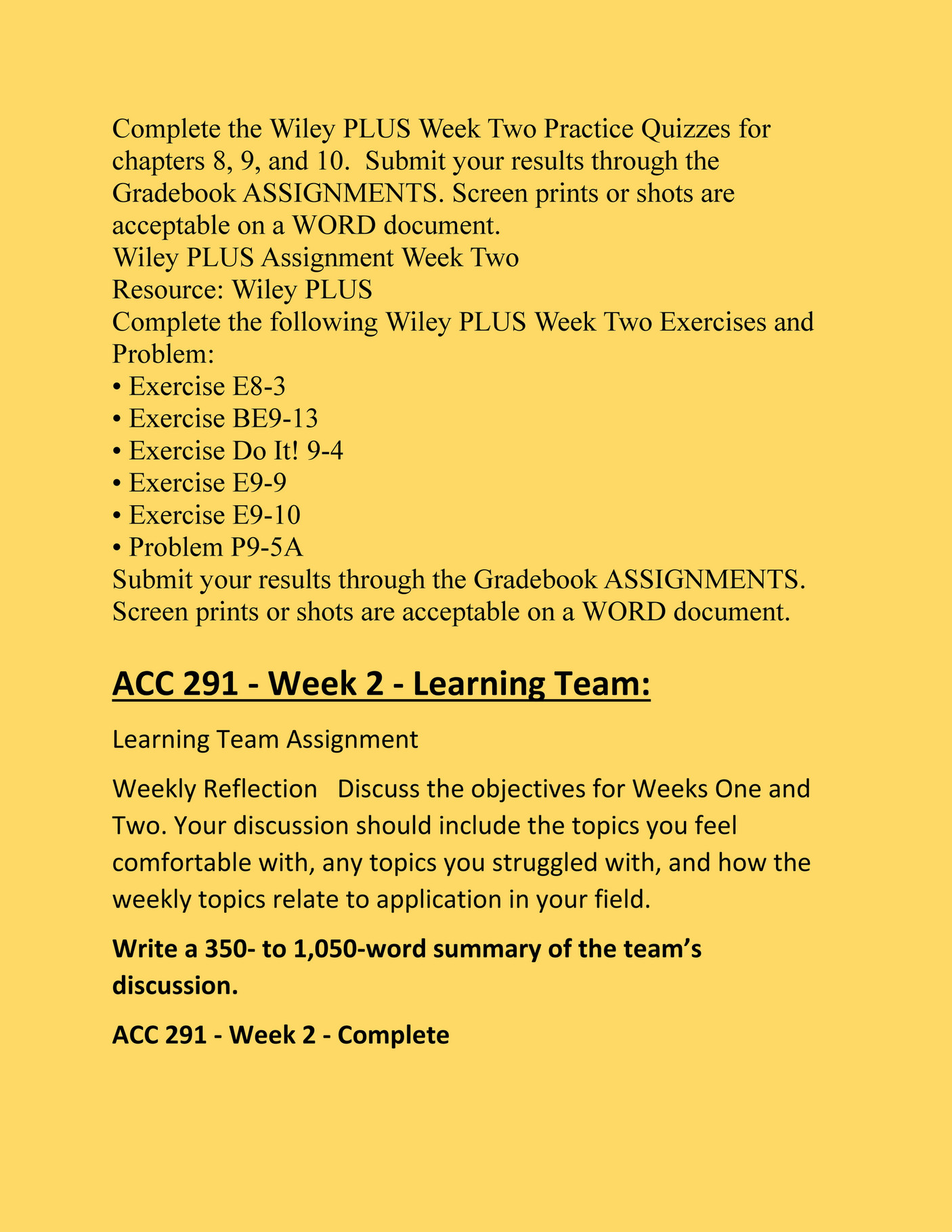 acc 561 wileyplus answers week 3 acc 561 wileyplus answers week 3
