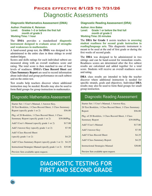 Test Math Rating Scholastic Testing Service, Inc. - Scholastic_Testing_2024-25_Catalog ...