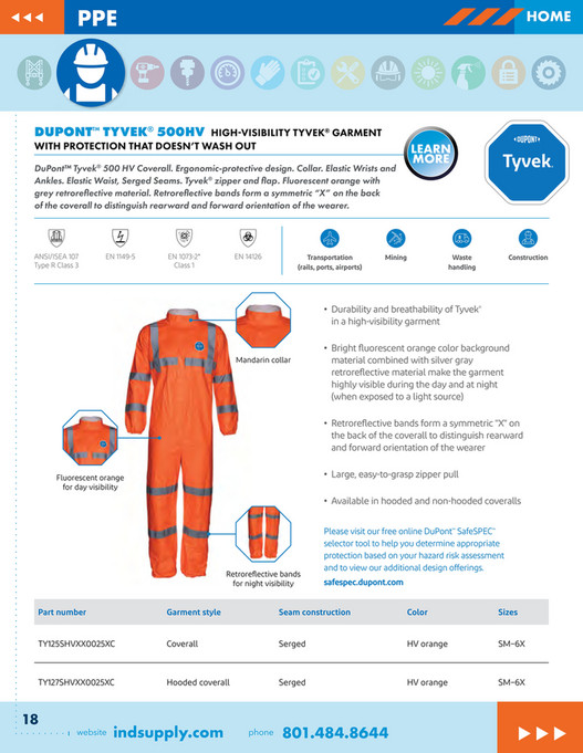 Industrial Supply Product Catalog Page