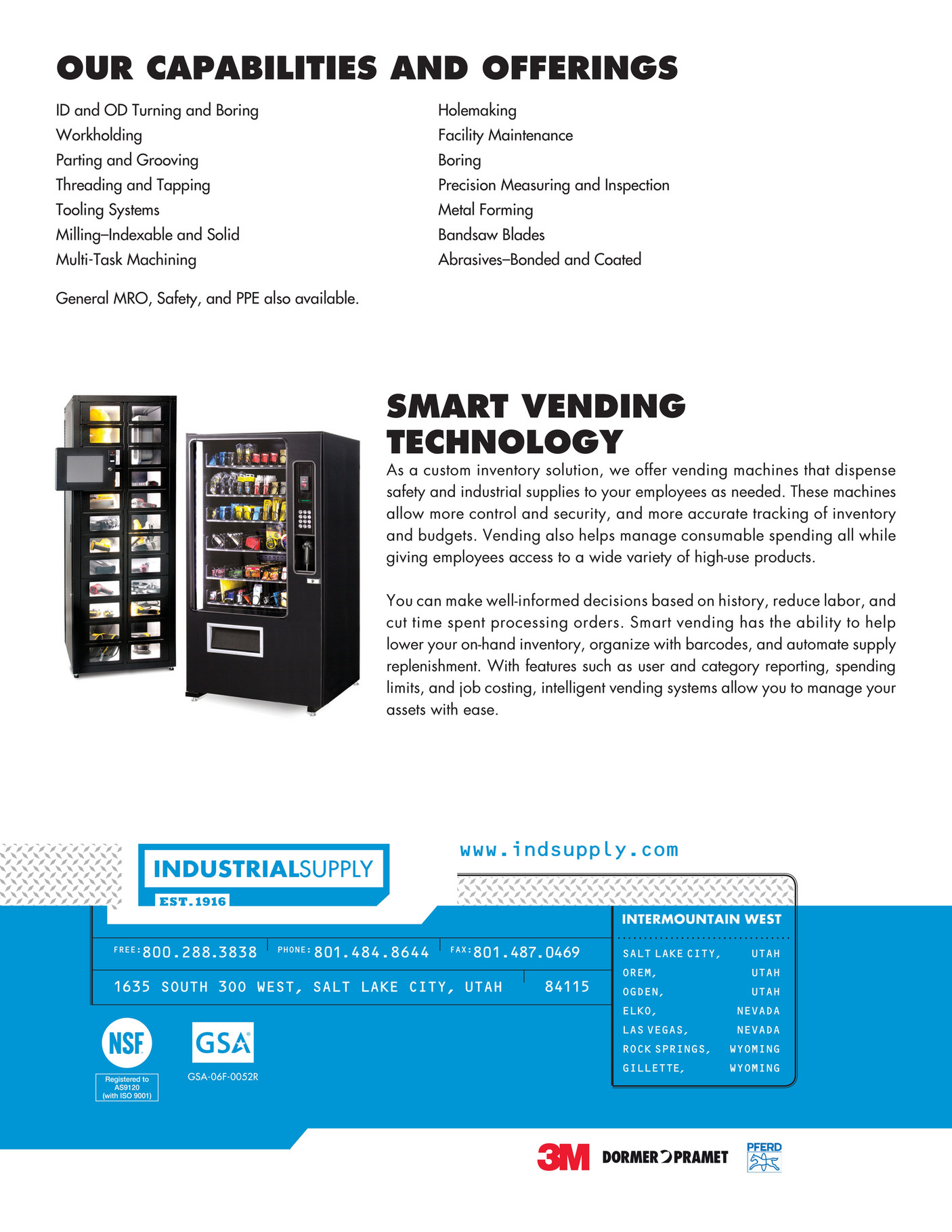 Fsmg Industrial Supply Metalworking Brochure Page 4