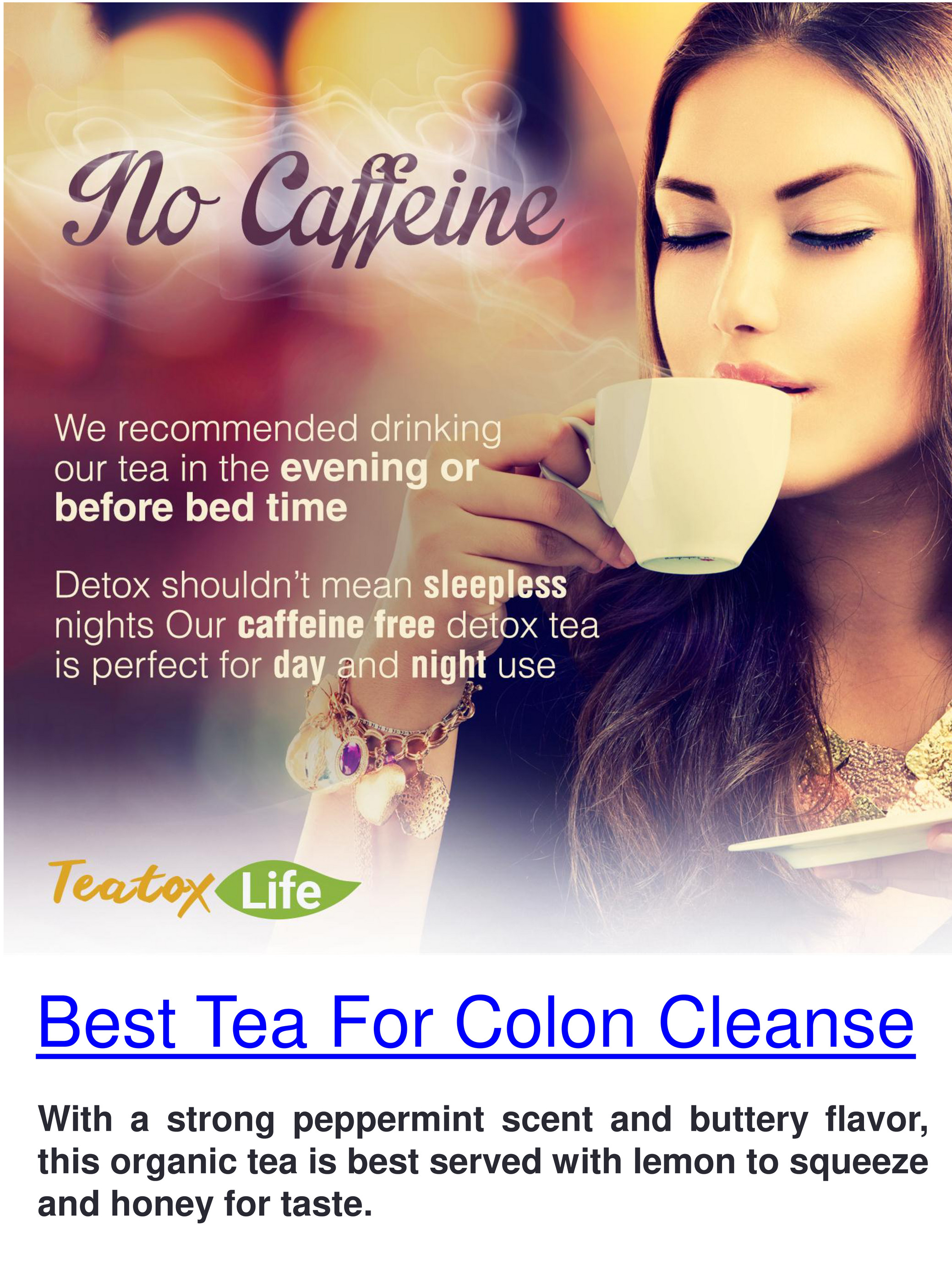 best detox colon tea