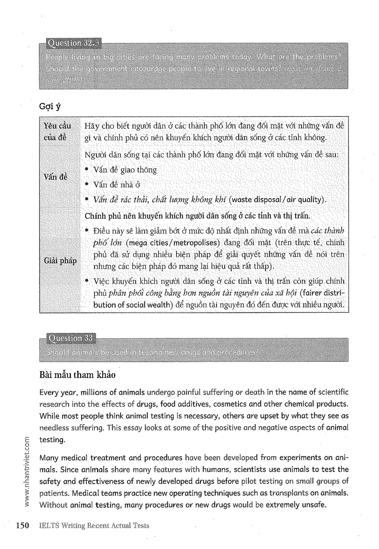 IELTS Writing Recent Actual Tests - Page 152-153 - Created with 