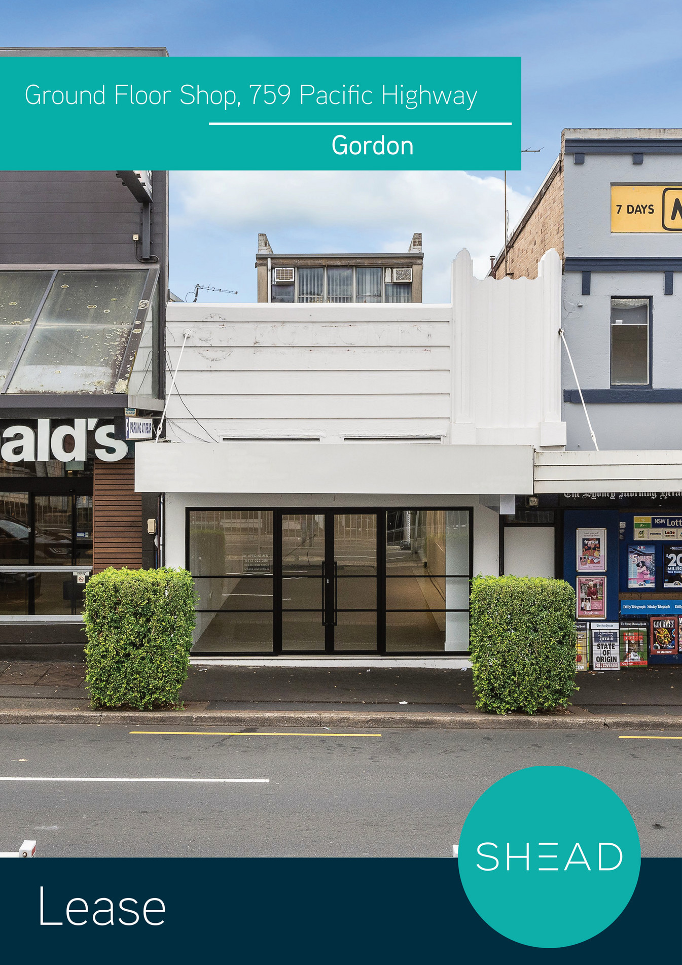 StormCloud Media GF Shop, 759 Pacific Highway Gordon eBrochure Page 1