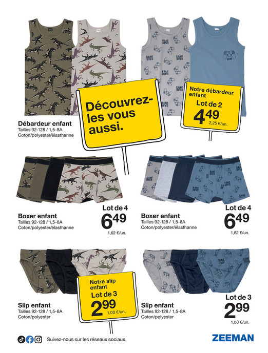 Notre débardeur enfant