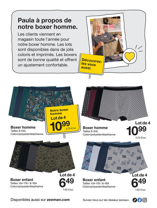 Notre boxer homme