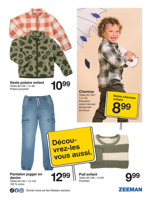 Veste polaire enfant