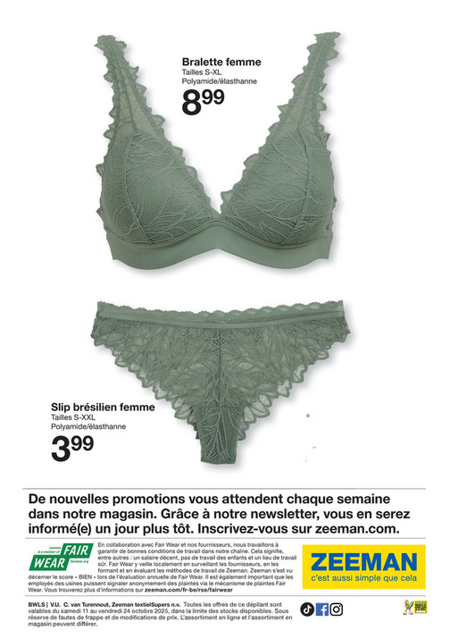 Bralette femme
