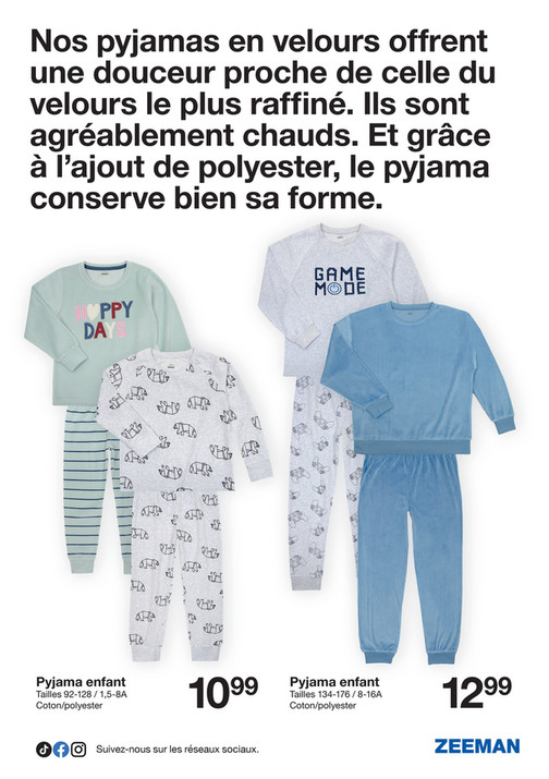 Pyjama enfant
