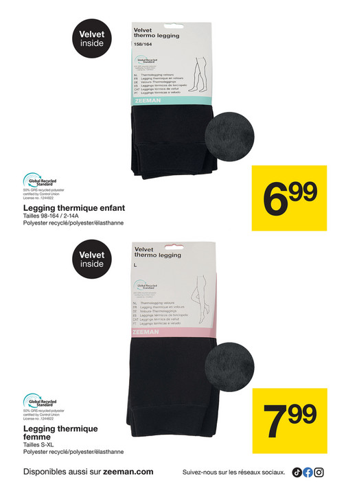 Legging thermique enfant