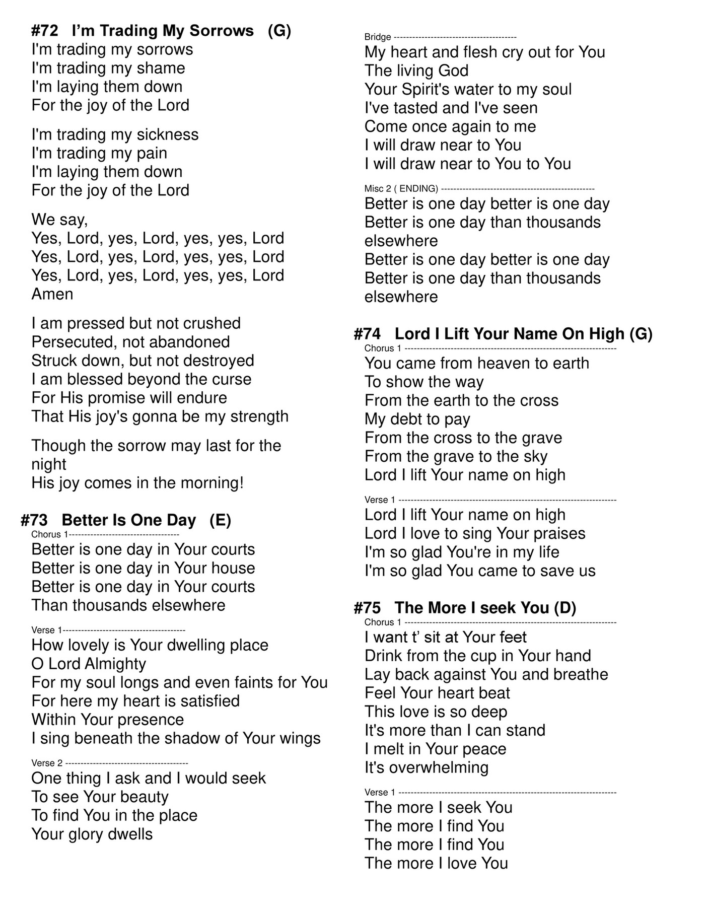 My Publications Stand Together Song Book 101 Songs With Chords Rev3 Page 160 161 Created With Publitas Com