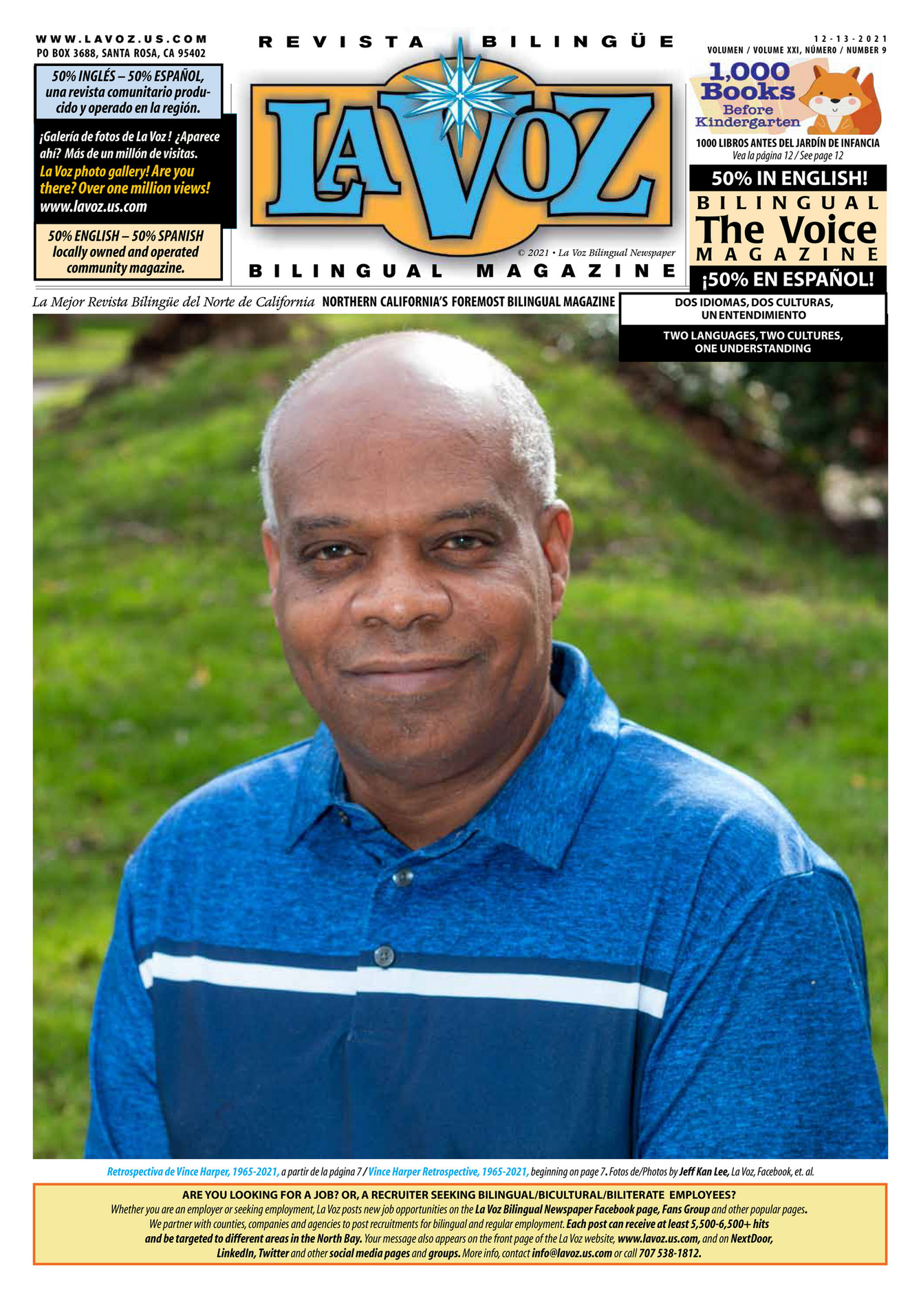 La Voz Bilingual Newspaper December_2021 Page 23