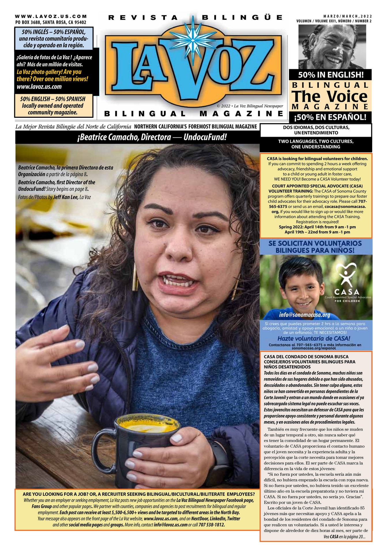 La Voz Bilingual Newspaper March_2022 Page 23