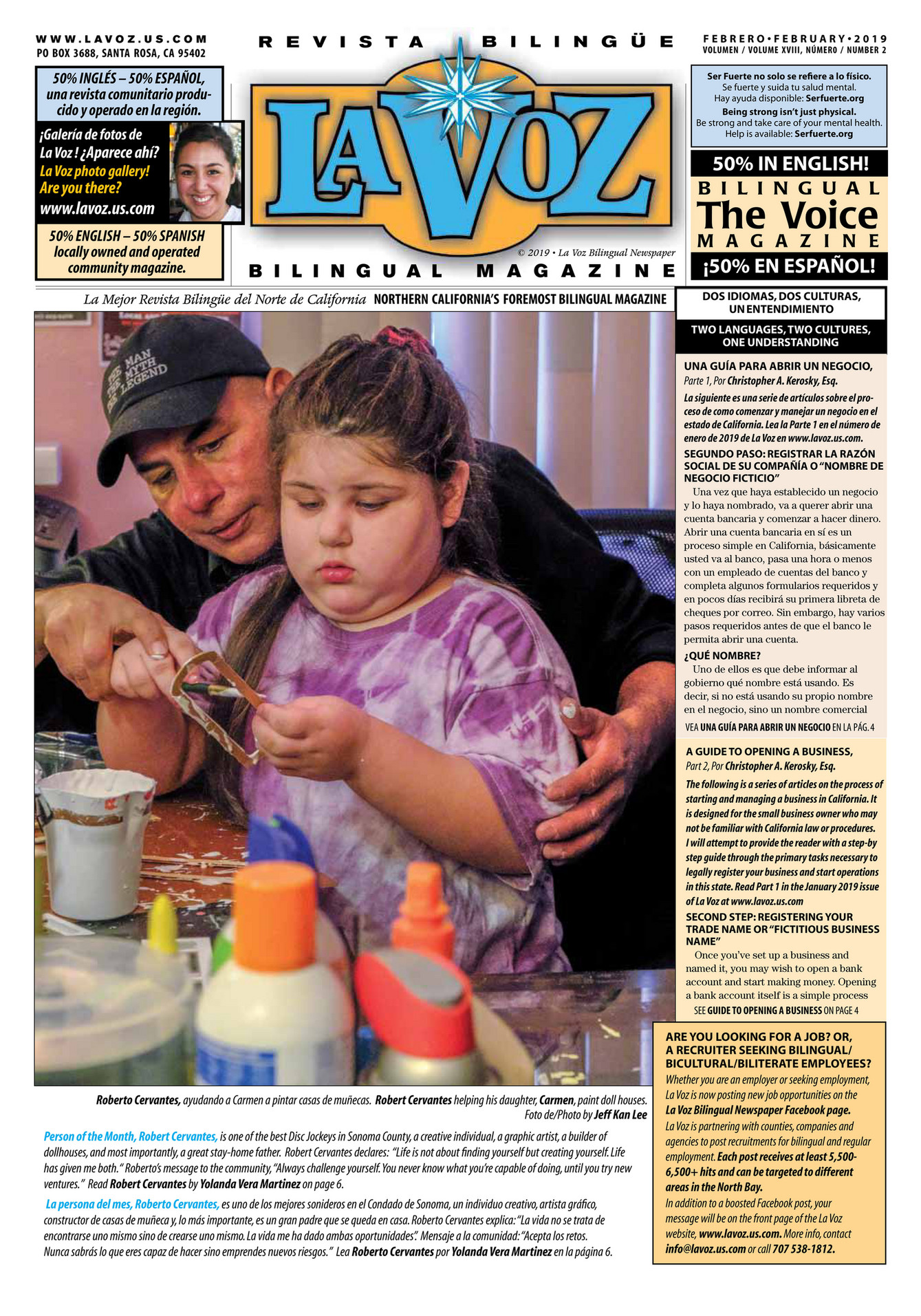 La Voz Bilingual Newspaper February_2019 Page 89