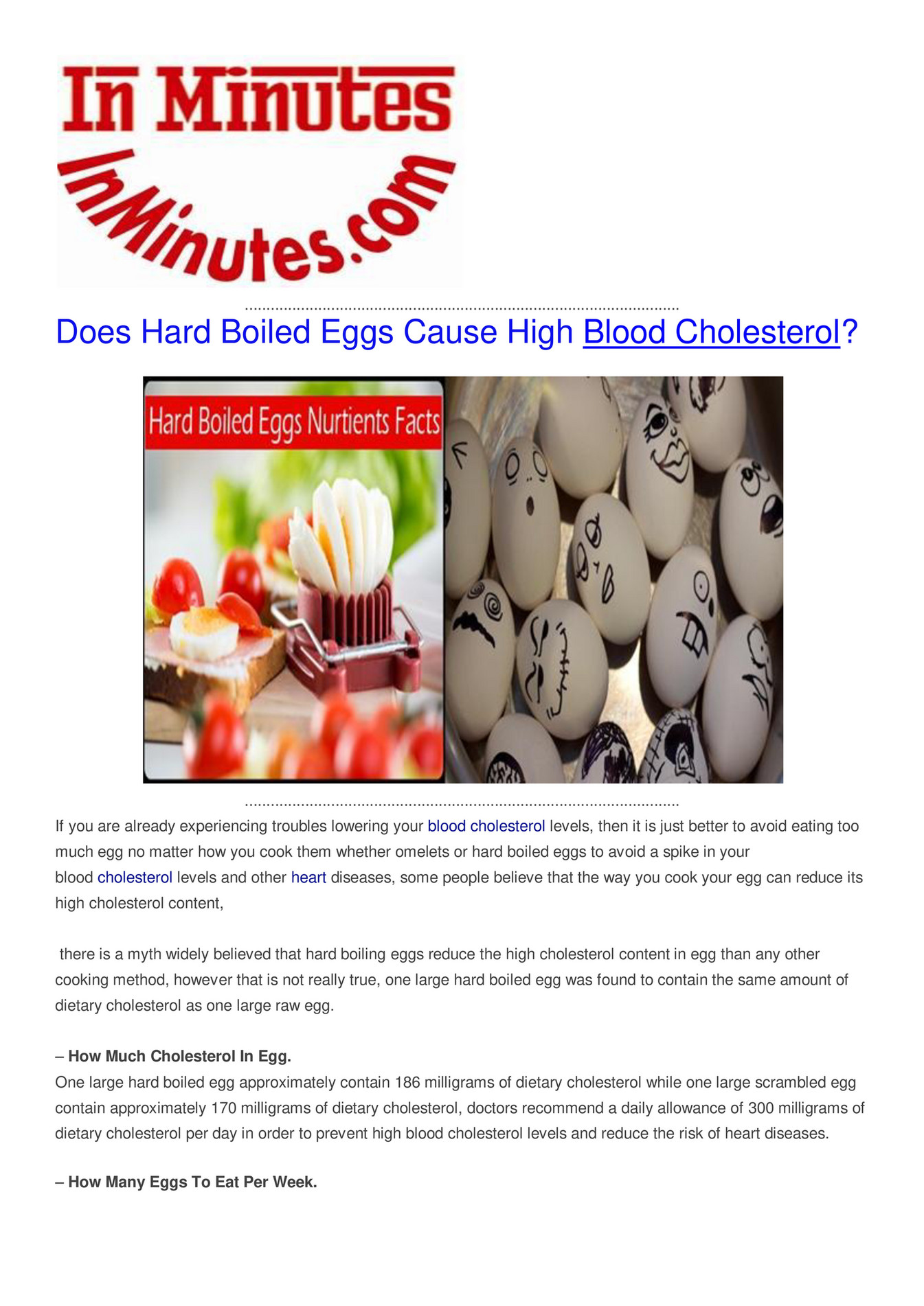 Does Boiled Eggs Cause High Blood Pressure