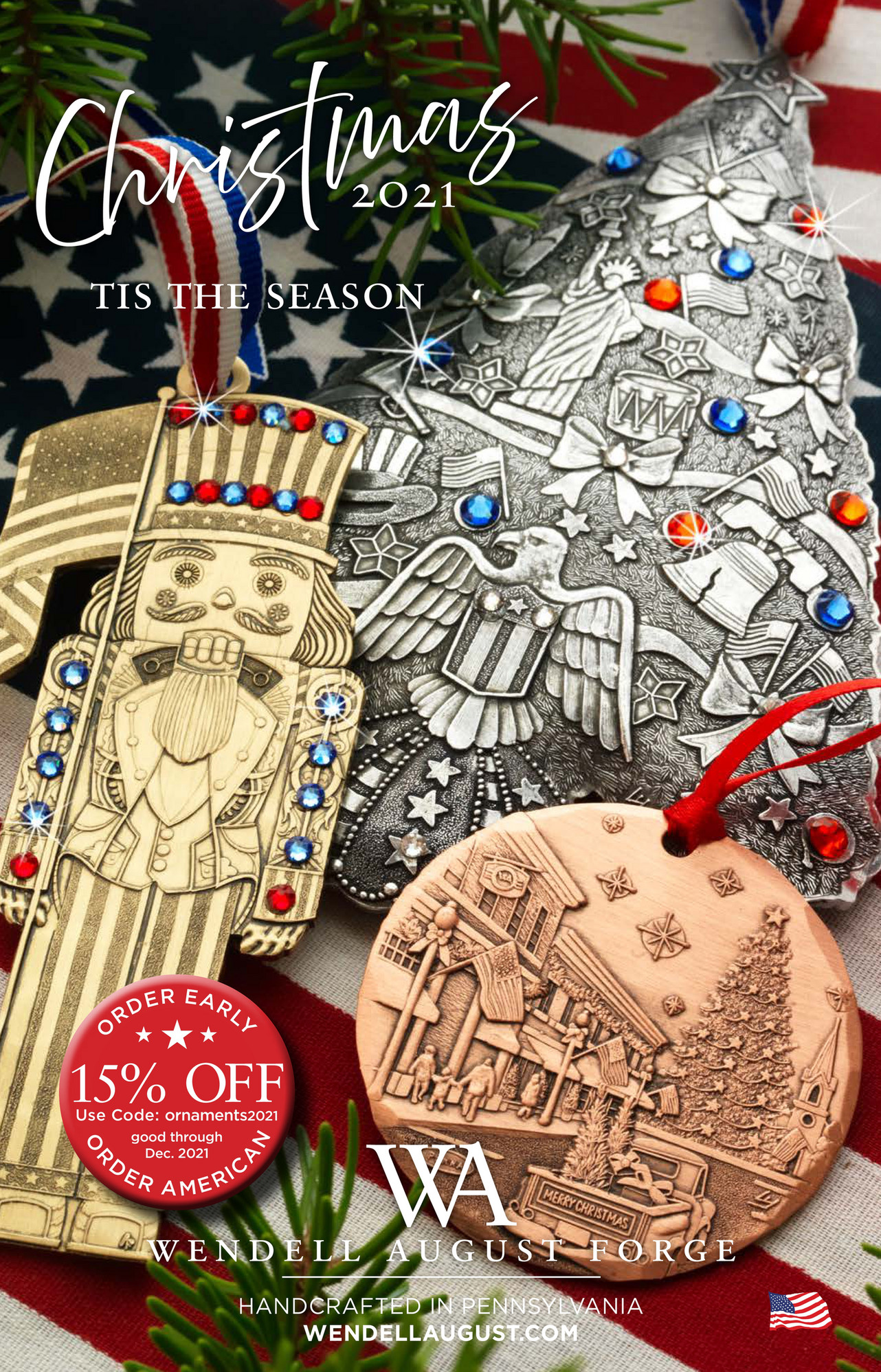 Wendell August Wendell August 2021 Ornament Catalog Page 45