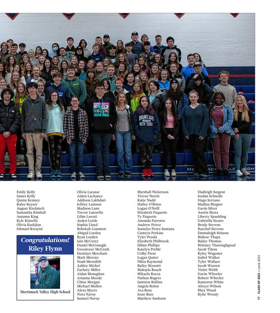 Newspapers of New England - Concord Monitor Class of 2023 - Page 16-17 ...