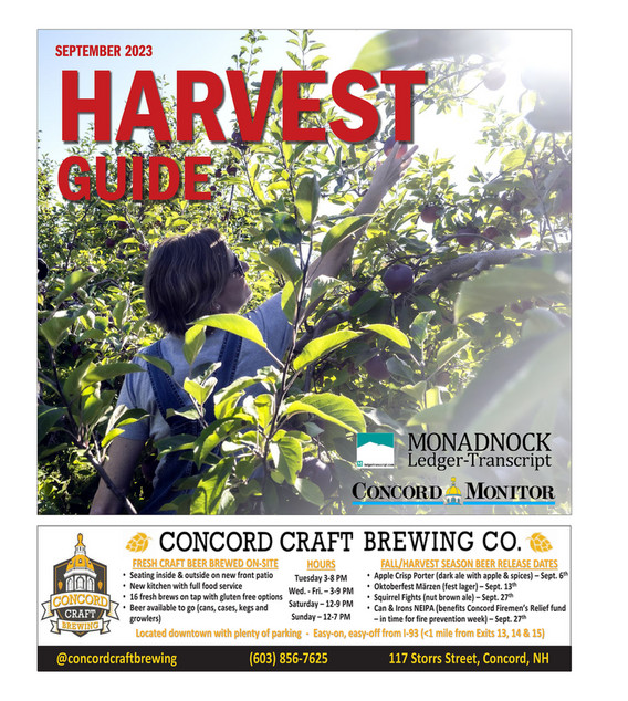 Newspapers of New England Harvest Guide 2023 Page 1 Created with