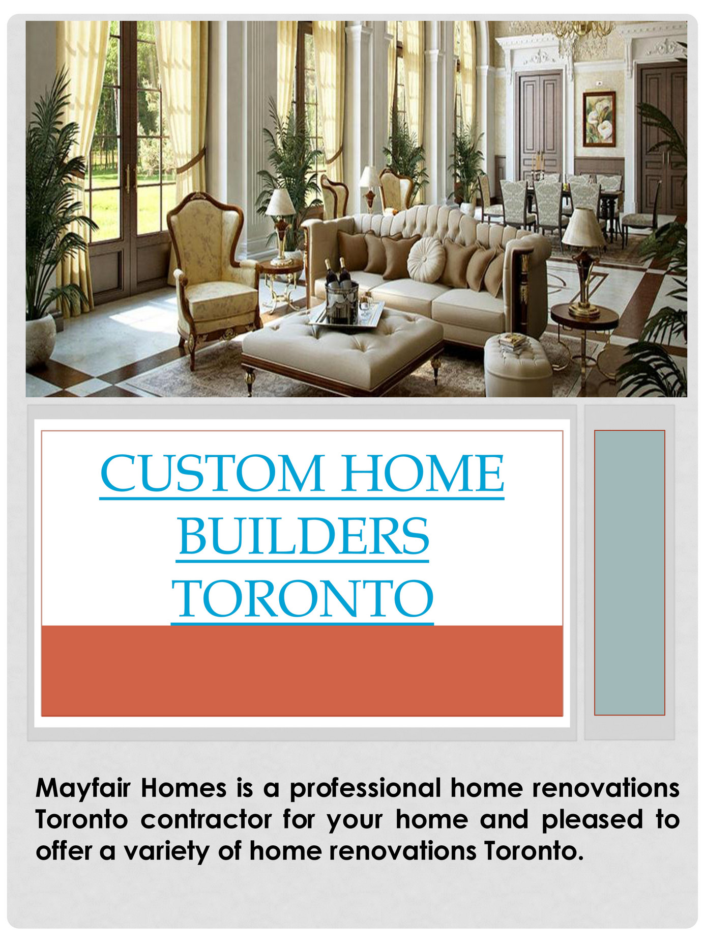 Luxury Home Builders Custom Home Builders Toronto Page 1 Created