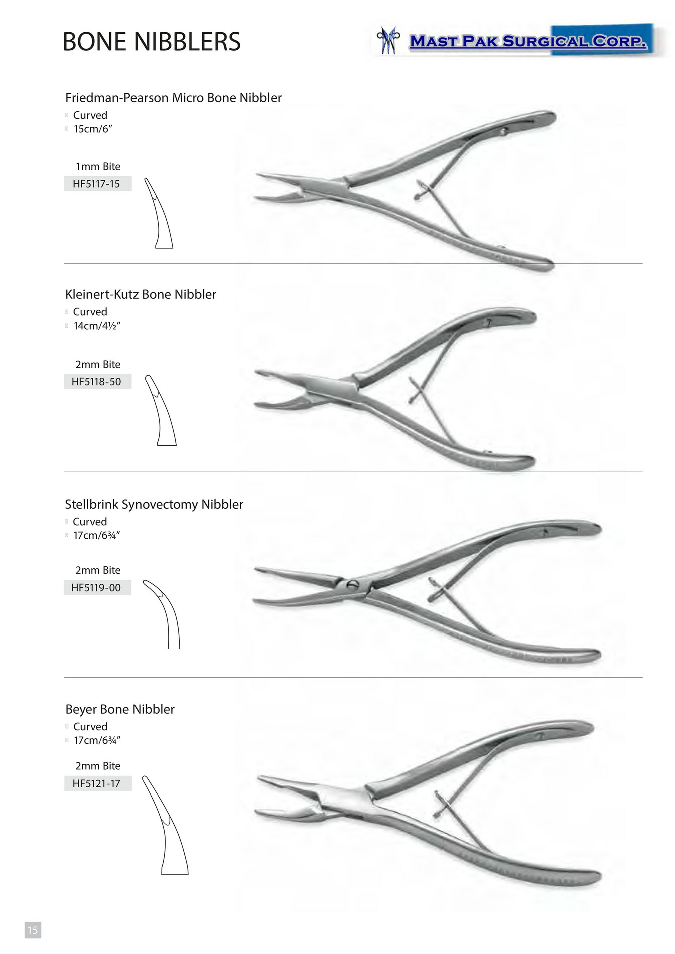 My publications - Mast Pak Hand-Surgery Catalogue - Page 18-19 - Created  with Publitas.com