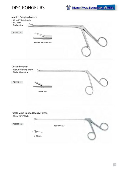 My publications - Mast Pak Spinal-Surgery Catalog,, - Page 14-15 ...