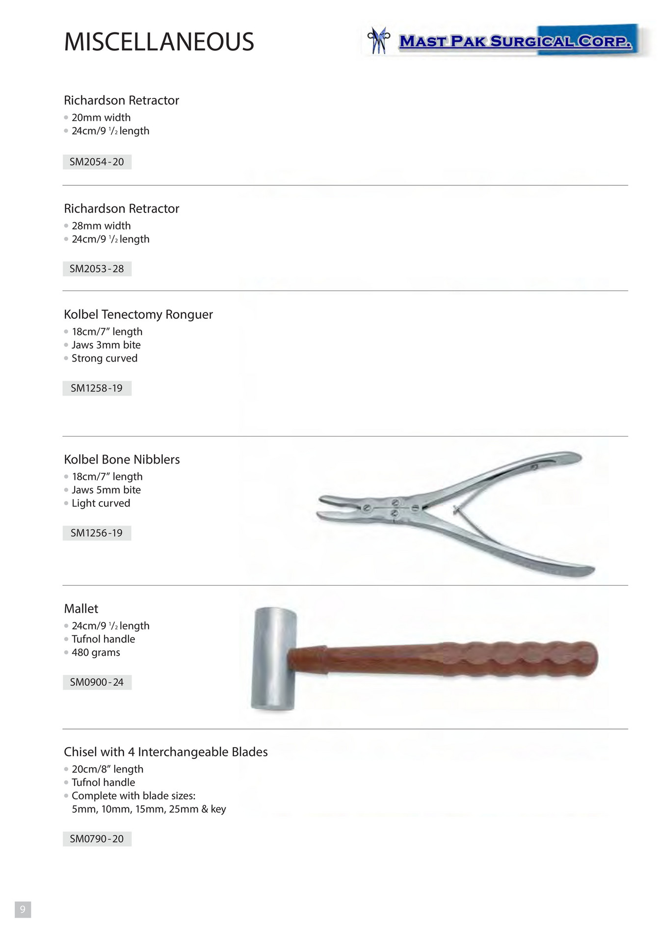 My publications - Mast Pak-Orthopaedic-Catalogue - Page 58-59 - Created  with Publitas.com