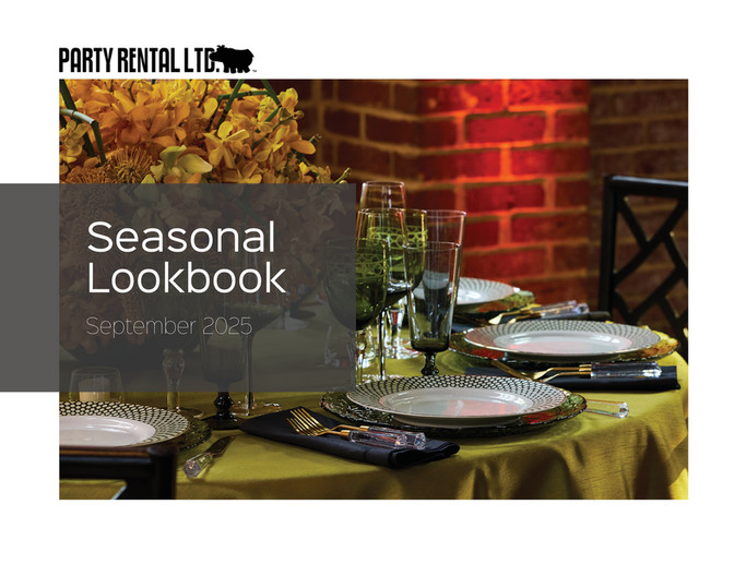 Party Rental Ltd. - 2025 Fall Lookbook - Page 1