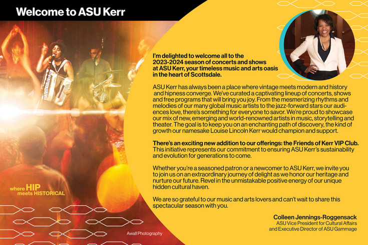 ASU Kerr 2023-2024 Season Brochure - full show listings - Page 1 ...
