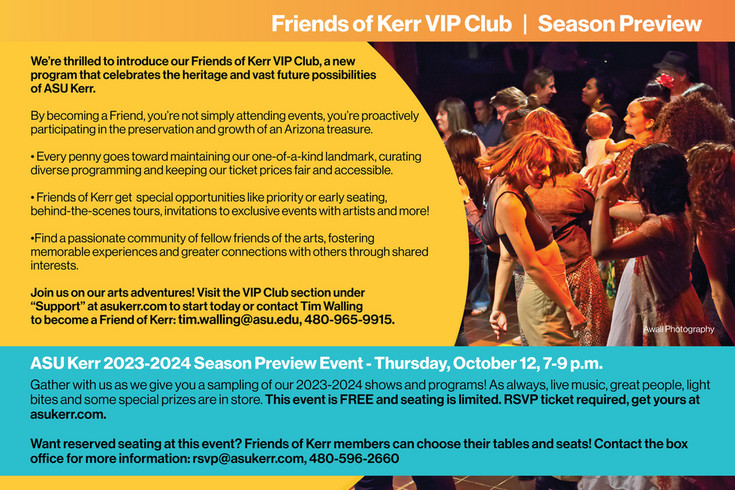 ASU Kerr 2023-2024 Season Brochure - full show listings - Page 1 ...